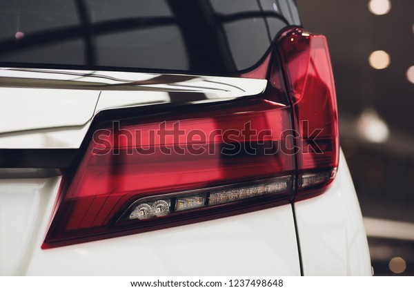 rear car\
auto in details backlight tail light\
lamp.