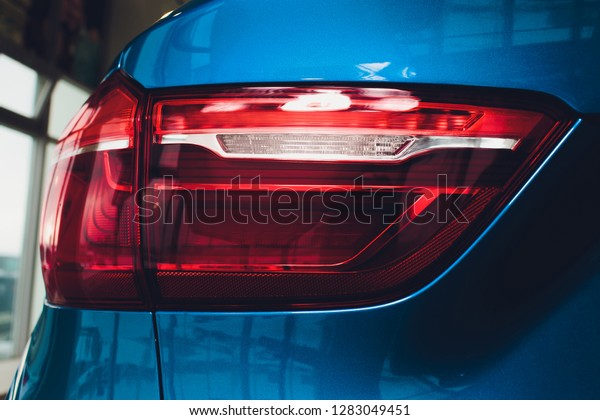 rear car\
auto in details backlight tail light\
lamp.