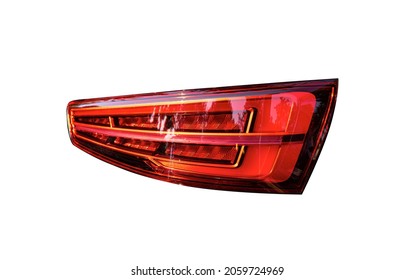 Rear Car Lights Isolated On White Stock Photo 2059724969 | Shutterstock