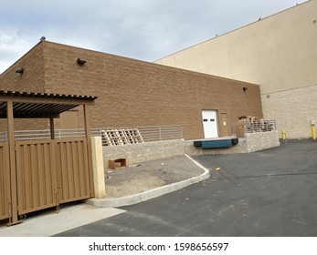 Rear Commercial Building Loading & Trash Area Ventura County, CA