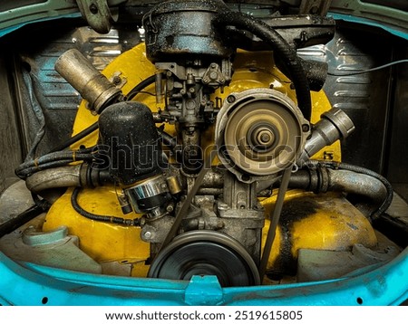 The rear engine of a car is physically designed for durability and strength both on flat roads and on inclines.
