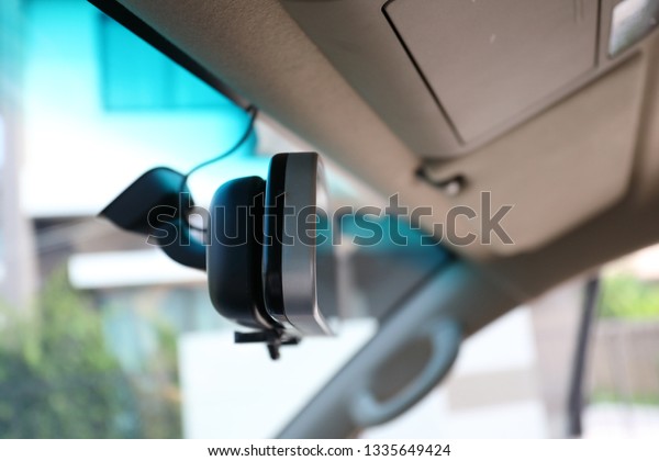 rear mirror inside vehicle
car