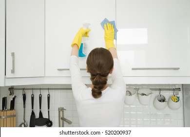 Kitchen Cabinet Cleaning Images Stock Photos Vectors Shutterstock