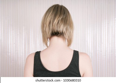 Short Haircut Back Images Stock Photos Vectors Shutterstock