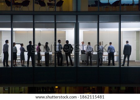 Similar – Image, Stock Photo Bad buildings Building