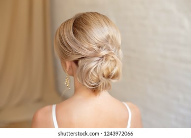 Chignon Hairstyle High Res Stock Images Shutterstock