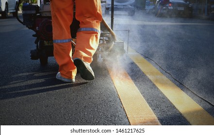 Thermoplastic Road Marking Images Stock Photos Vectors Shutterstock