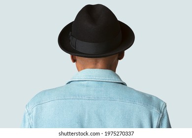 old man fedora