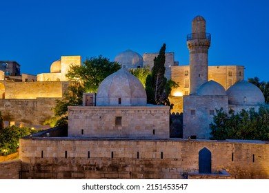 Rear view of the Palace of the Shirvanshahs, Baku, Azerbaijan - Shutterstock ID 2151453547