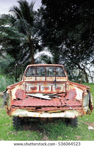 Similar – Image, Stock Photo Old rusty car Engines