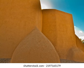 Rear View Of  The San Francisco De Asís Mission Church,  Rancho De Taos, New Mexico, USA