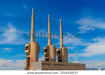 Similar – Image, Stock Photo electricity in barcelona