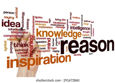 Reason Word Cloud Concept With Knowledge Idea Related Tags