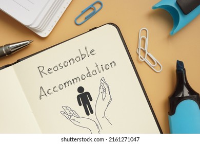 Reasonable Accommodation is shown using a text - Shutterstock ID 2161271047