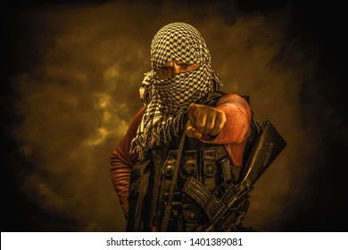 1/35 Resin Arab Rebels Terrorists 6 Militants Unassembled Unpainted xw138 