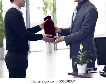 Receive Premium Gift From Business Partner