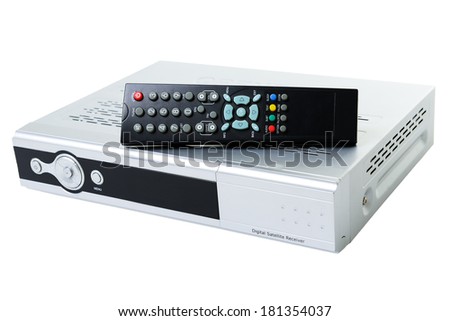 Receiver for satellite and remote control