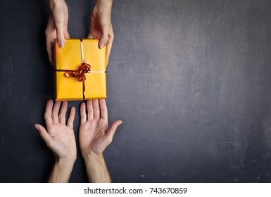 Receiving A Gift
