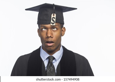 Recent College Graduate Surprised About Tuition Debt, Horizontal