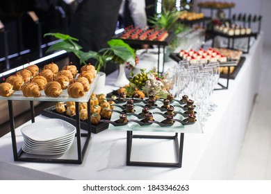 Reception At Special Occasion, Sweet Canapés And Etc.