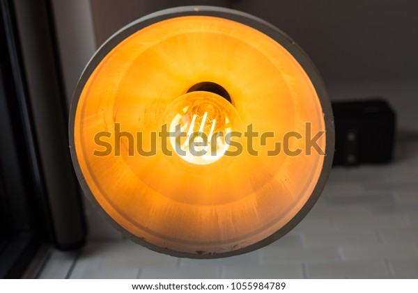 Recessed Ceiling Lights Coffee Shop Stock Photo Edit Now 1055984789