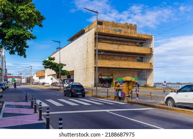 Recife - Pernambuco - Brasil - NOV 20 2021: Partial View Of Cais Do Sertão Cultural Center