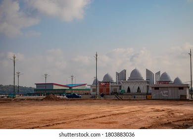 Reclaimed Area Opposite Gurindam Park During The Day. 27 August 2020. Tanjungpinang, Riau Islands, Indonesia.