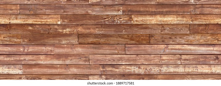 Reclaimed Wood Wall Paneling Texture. Old Wood Plank Texture Background. Seamless Texture. Perfect Tiled On All Sides.