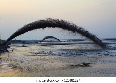 Reclamation For Port Purposes Of Land By Dredging.