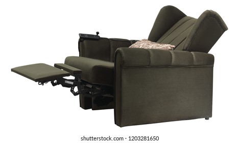 Reclining Chair On White Background