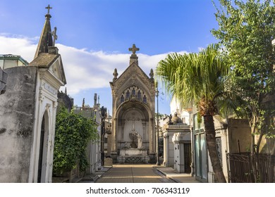 Recoleta Cemetery In Buenos Aires City