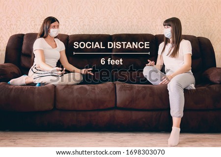 Recommended by world health organization, the social distance of 6 feets saves from the spread of coronavirus infection.