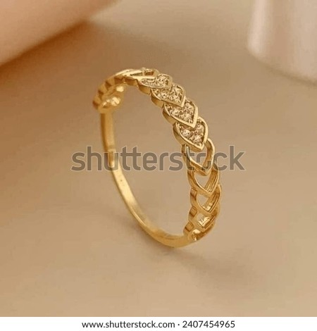 
Recommended rings for engagement or gifts 商業照片 © 