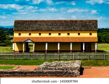 Reconstitution Of A Roman Villa 