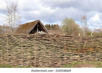 Reconstructed Enclosure Of A Neolithic Village