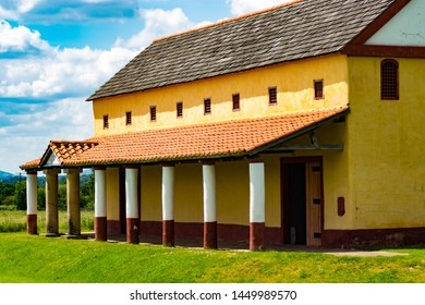 Reconstruction Of An Roman Villa