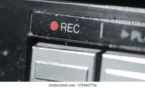 record button on the recorder,