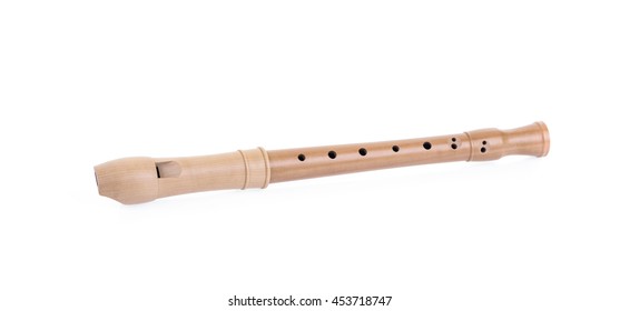 Recorder Isolated On White Stock Photo 453718747 | Shutterstock