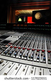 Recording Desk Sound Studio