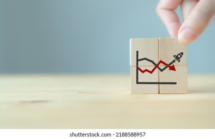Recovery plan in recession. Strengthen business in economic downturn. Making customers priority, marketing strategies, managing staff, networking, develop innovative practices, seek assistance. - Shutterstock ID 2188588957