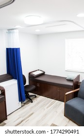 Recovery Room At Oral Surgery Dental Specialty Medical Practice Office Where Patients Lay To Recover From Anesthesia