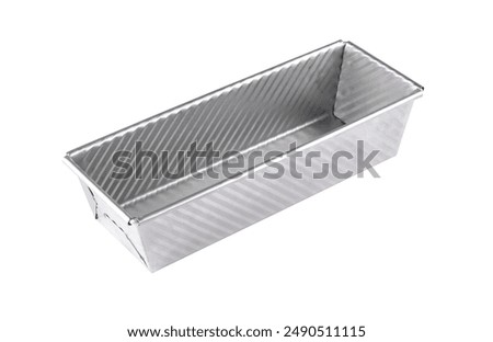 Rectangular aluminum loaf bread mould