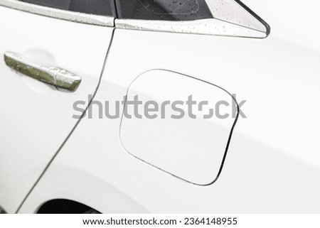 Similar – Image, Stock Photo flap Gasoline Refuel