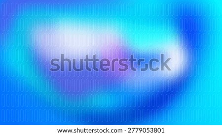 A rectangular glass 3D tiled grid, Abstract glowing blue and white fractal glass effect gradient on a background with subtle halftone dot texture. geometric grid, Wavy glassmorphism, 8K resolution.