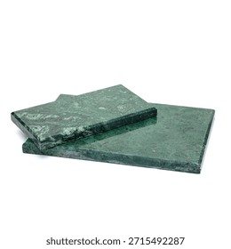 Rectangular luxury patterned marble decorative accessory.
