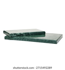 Rectangular luxury patterned marble decorative accessory.