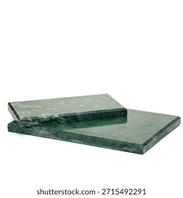 Rectangular luxury patterned marble decorative accessory.
