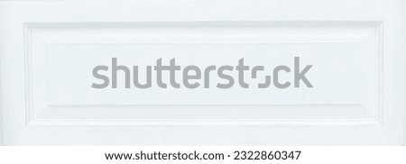 Rectangular on exterior concrete wall