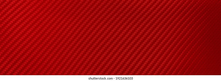 Rectangular Red Carbon Fiber Texture