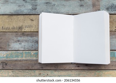 Recycle notebook on grunge background  - Shutterstock ID 206134336